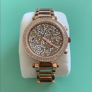 NWOT Rocawear Rose Gold Sparkler Watch
